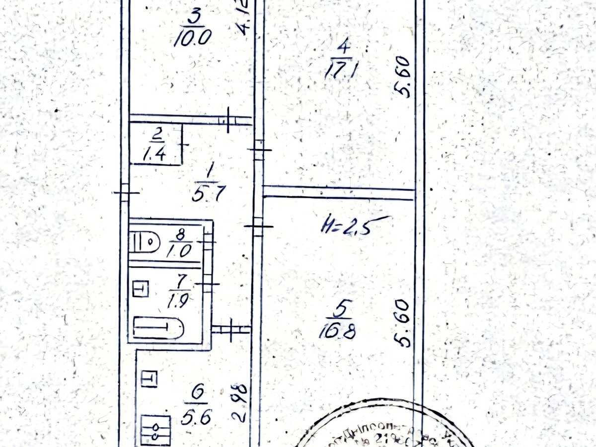 Квартира на вул. Покровська, 6 в Кривому Розі, ID 402612, фото №9