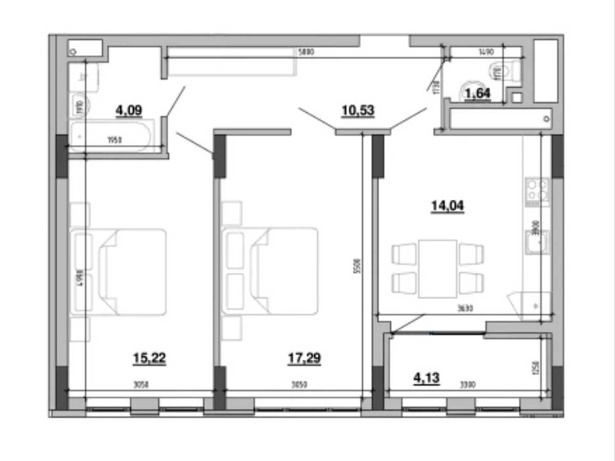 Квартира на вул. Богдана Хмельницького, 207В, ID 403236, фото №1