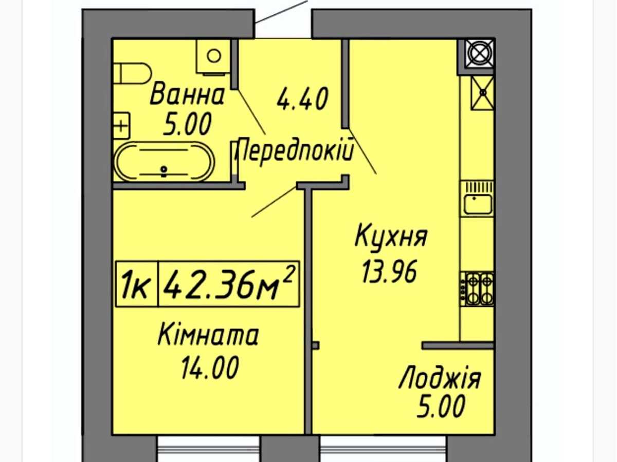 Квартира на вул. Степана Бандери в Івано-Франківську, ID 404682, фото №7