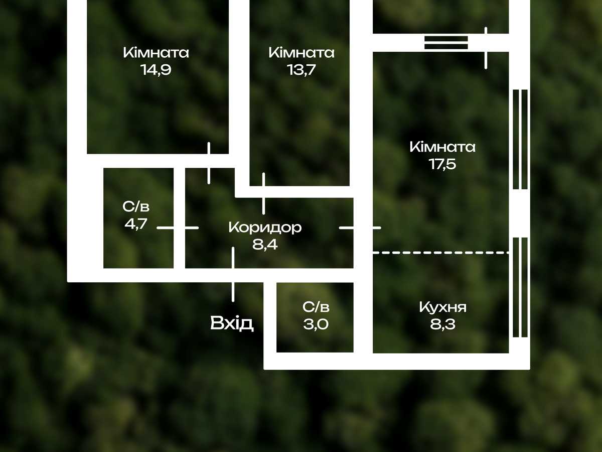 Квартира на вул. Глибочицька, 25/15 в Києві, ID 405108, фото №19