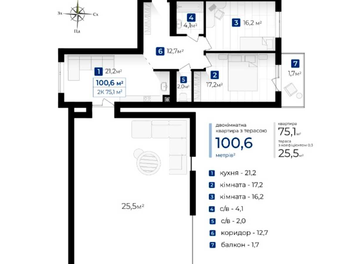 Квартира на вул. Євгена Коновальця в Івано-Франківську, ID 406034, фото №9