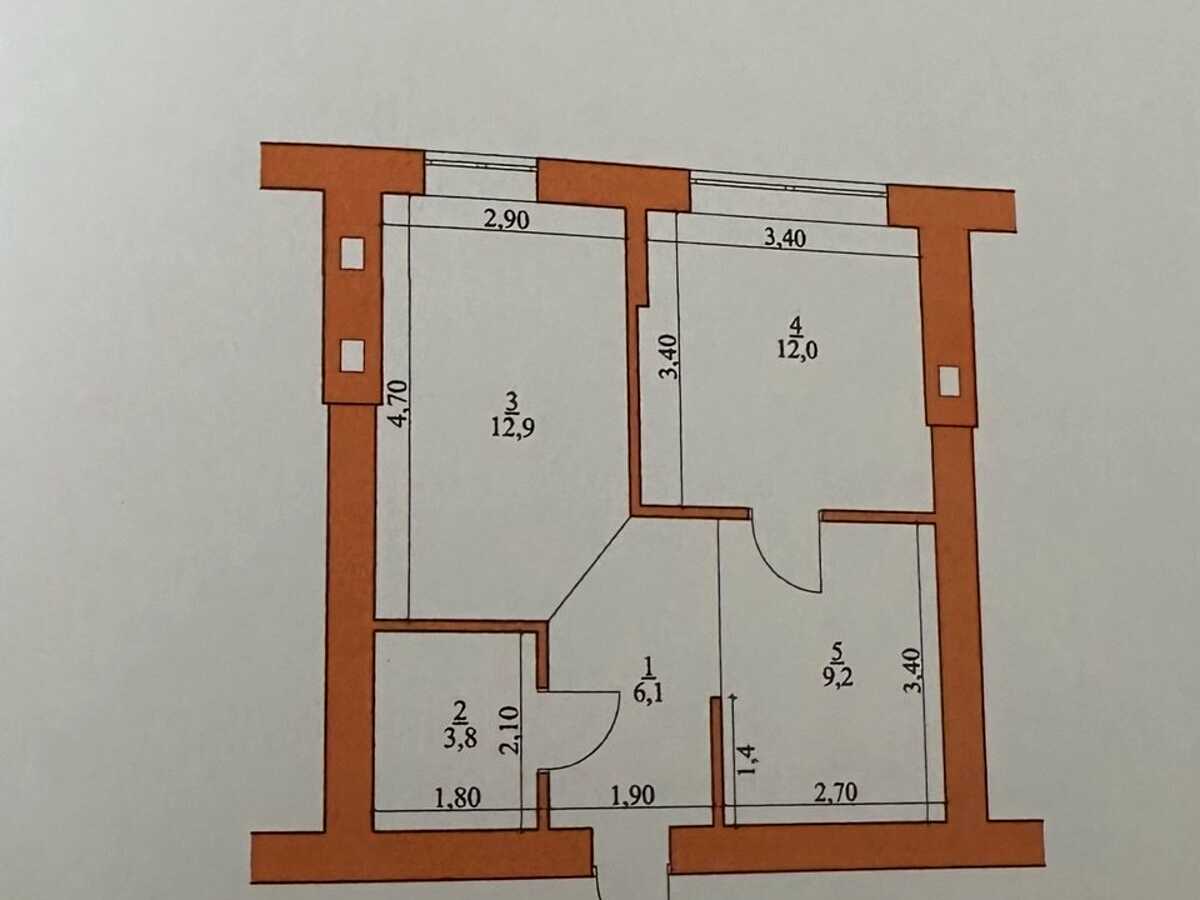 Квартира на вул. Лісогринівецька, 36А в Хмельницькому, ID 406104, фото №4