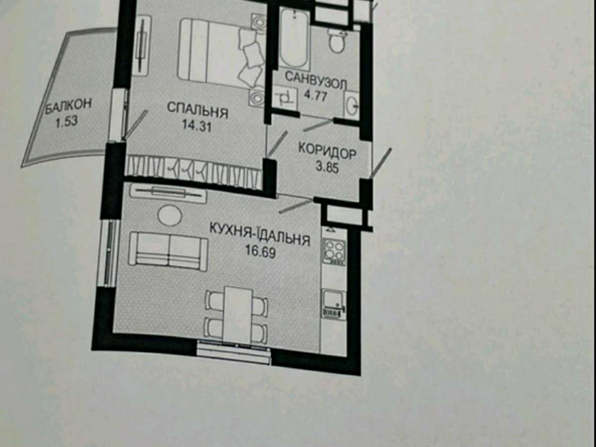 Квартира на вул. Щурата, 2 в Львові, ID 409031, фото №4