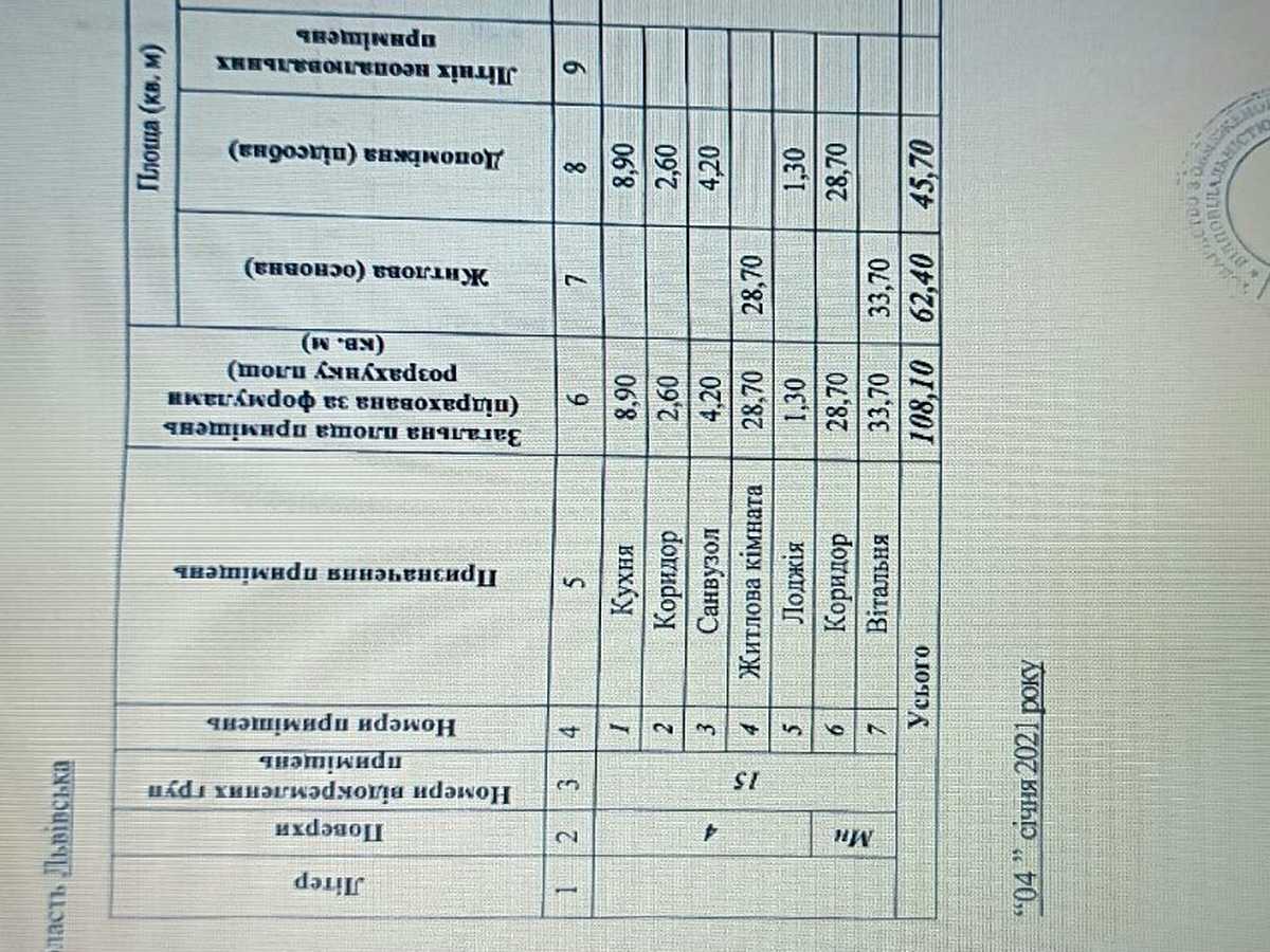 Квартира на пров. Леоніда Глібова, 6 в Львові, ID 406949, фото №7