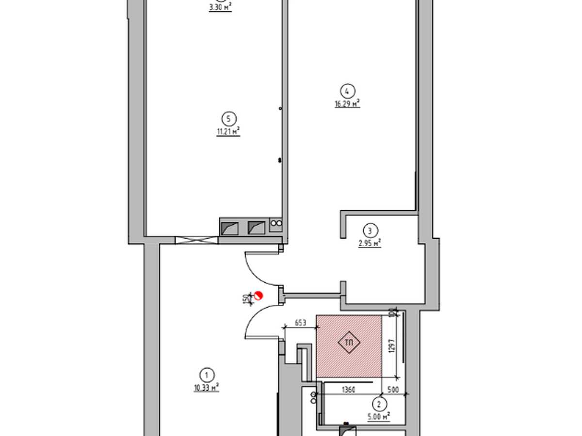Квартира на вул. Микільсько-Слобідська, 3Б в Києві, ID 406975, фото №23