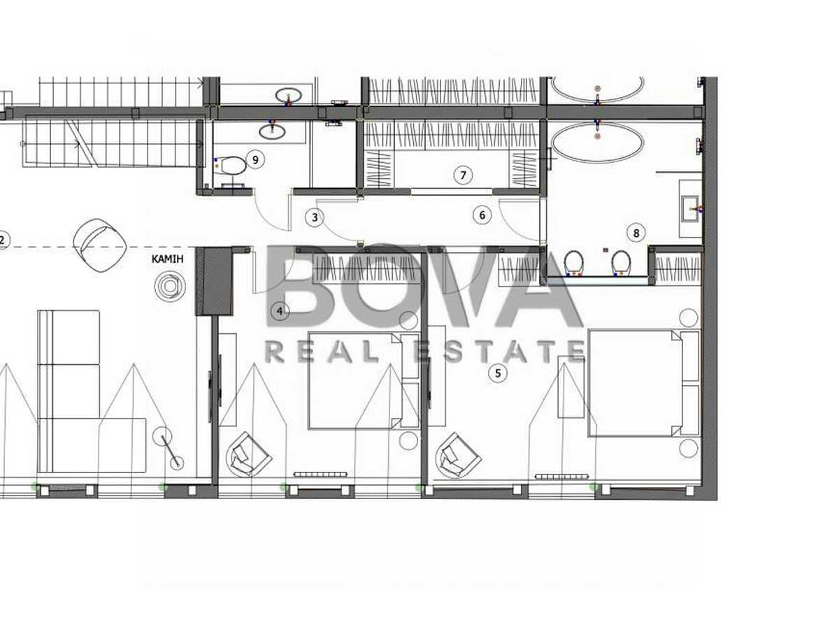 Квартира на вул. Інститутська, 13А в Києві, ID 409000, фото №21
