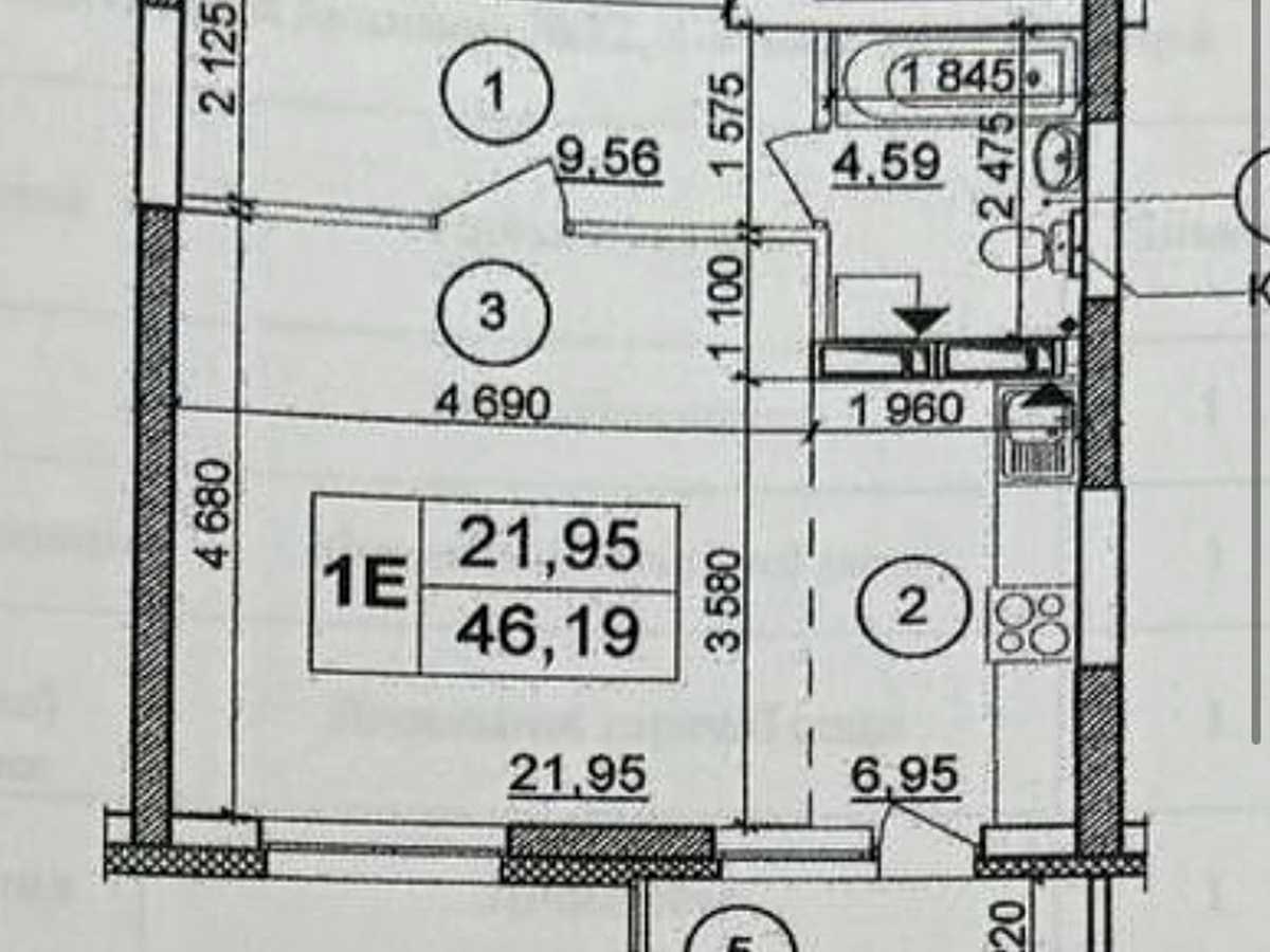 Квартира на вул. Бориса Гмирі, 22Б в Києві, ID 409724, фото №7