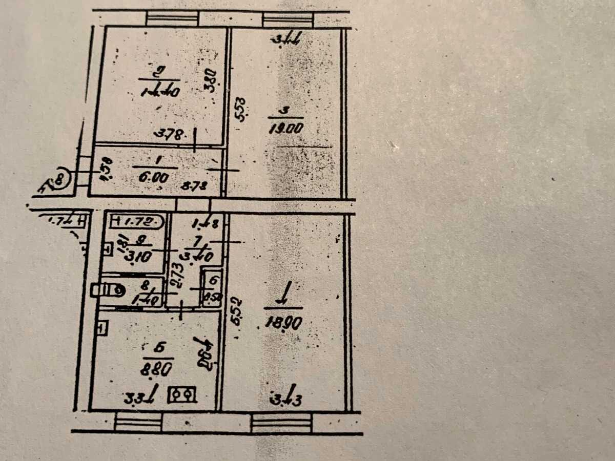 Квартира на пров. Кузьми Скрябіна, 19 в Києві, ID 409995, фото №11