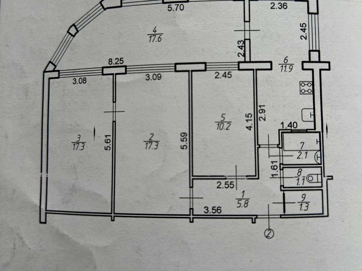 Квартира на вул. Чорновола, 138 в Івано-Франківську, ID 410554, фото №9