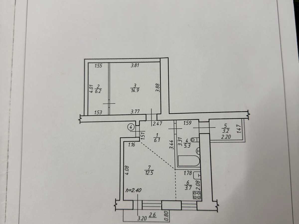 Квартира на вул. Олександра Довженка, 18/2 в Івано-Франківську, ID 410896, фото №10