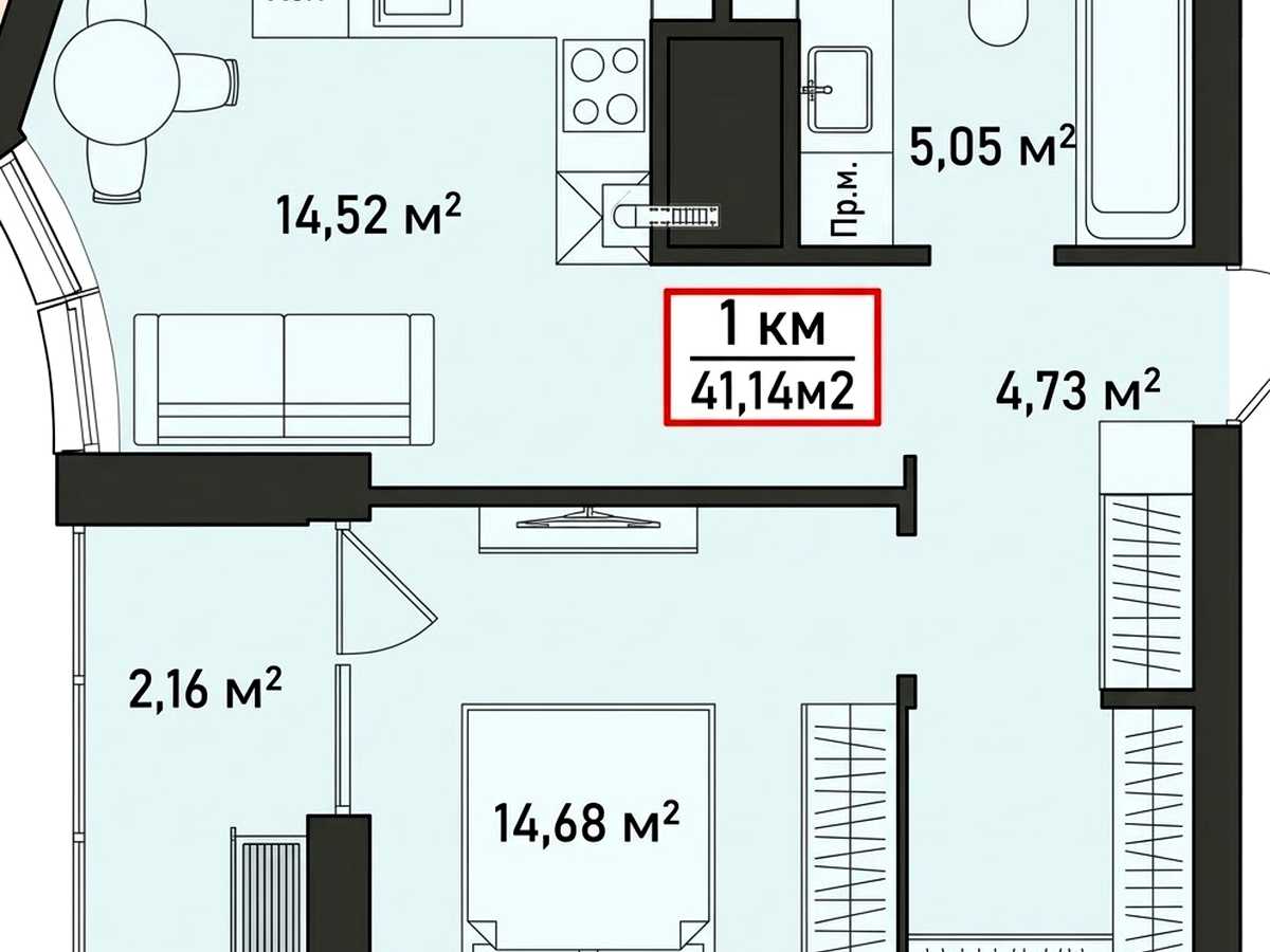 Квартира на вул. Пасічна в Івано-Франківську, ID 411756, фото №3