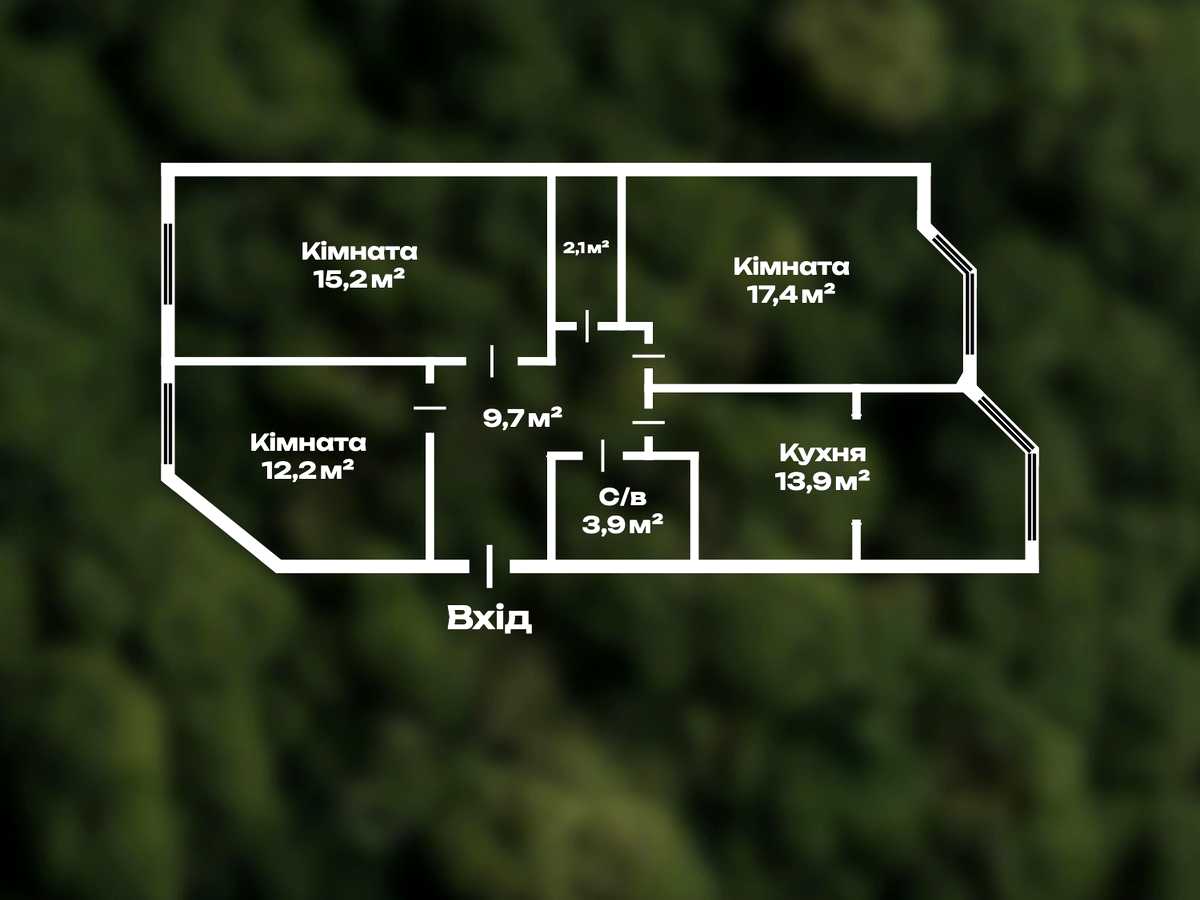 Квартира на просп. Мартинова, 20 в Києві, ID 413653, фото №24