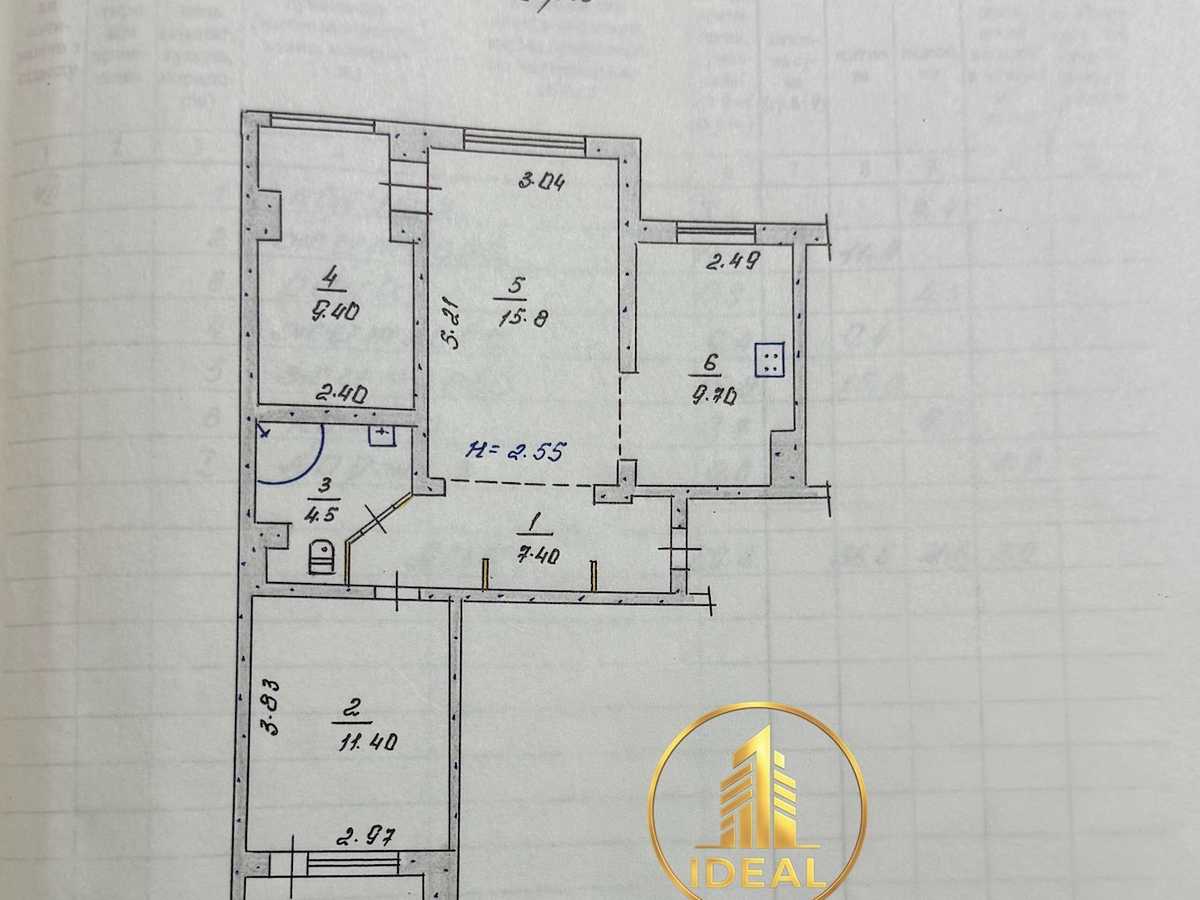 Квартира на вул. Староярмаркова, 1 в Кривому Розі, ID 414000, фото №18