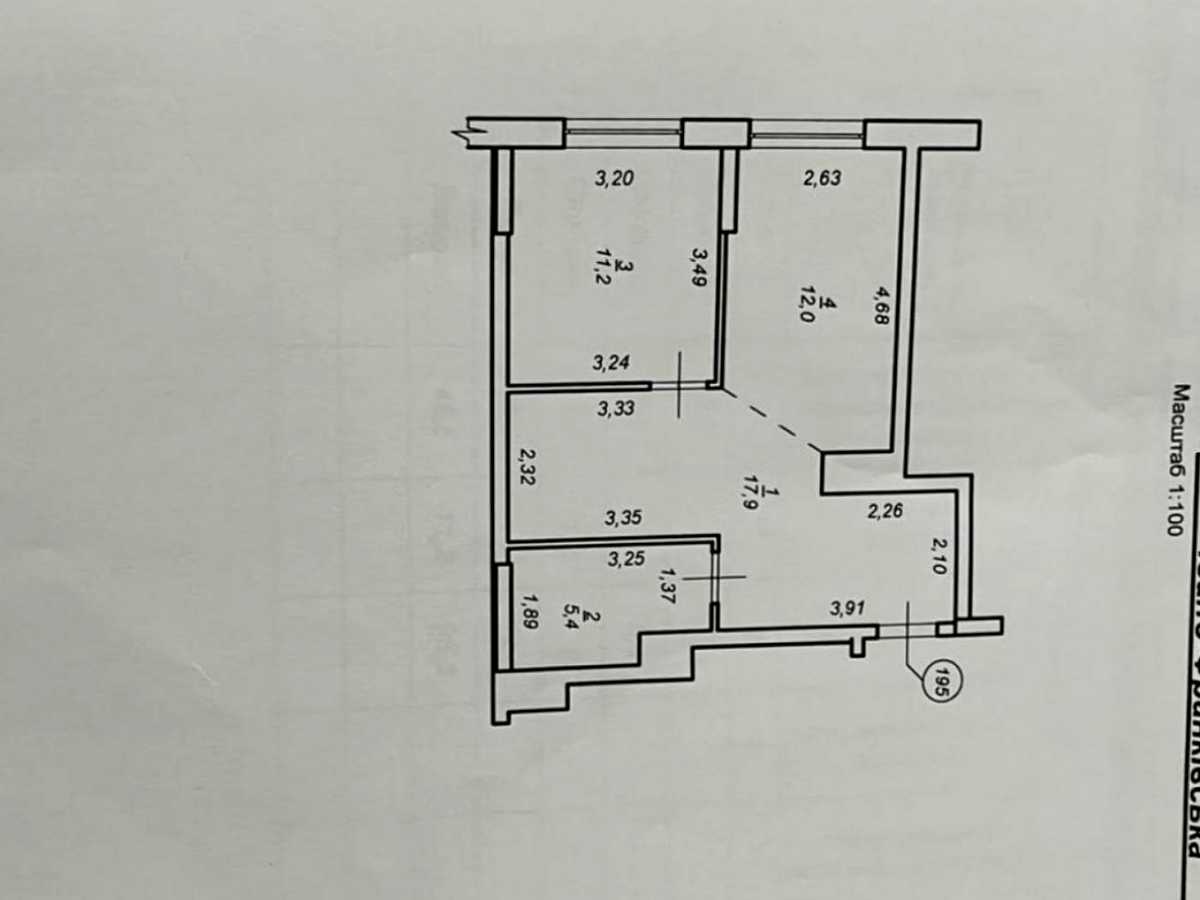 Квартира на вул. Героїв Миколаєва 129-А, к5-8 в Івано-Франківську, ID 414439, фото №23