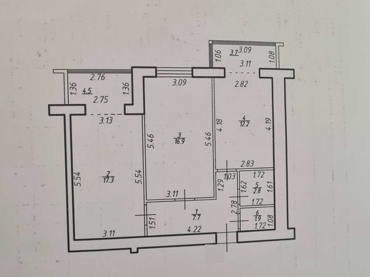 Квартира на вул. Височана, 18 к6 в Івано-Франківську, ID 415507, фото №11
