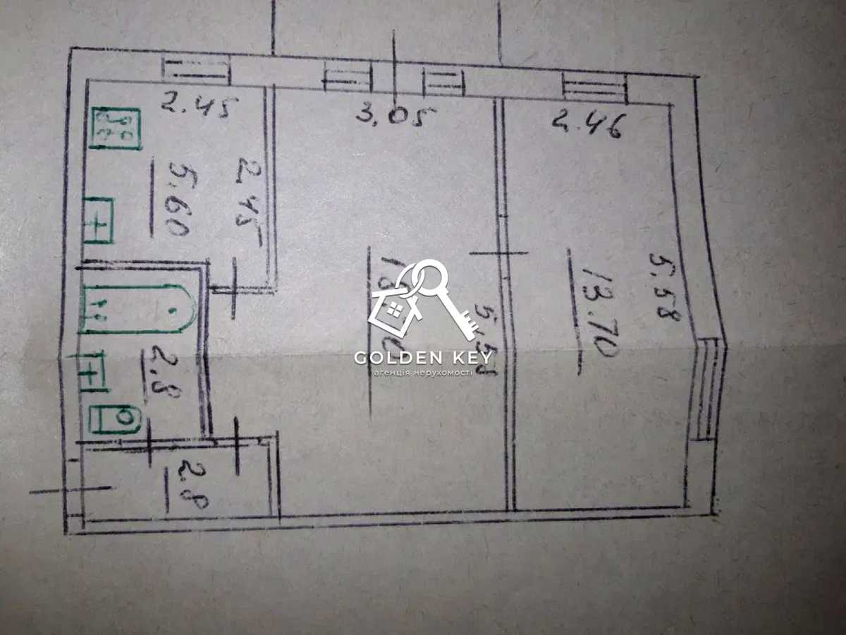 Квартира на вул. Сергія Колачевського, 64 в Кривому Розі, ID 423629, фото №16