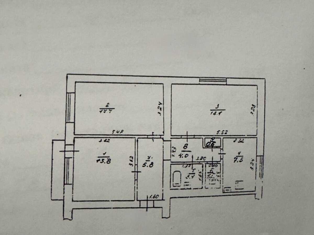 Квартира на вул. Фонтанська дорога, 14 в Одесі, ID 435771, фото №12