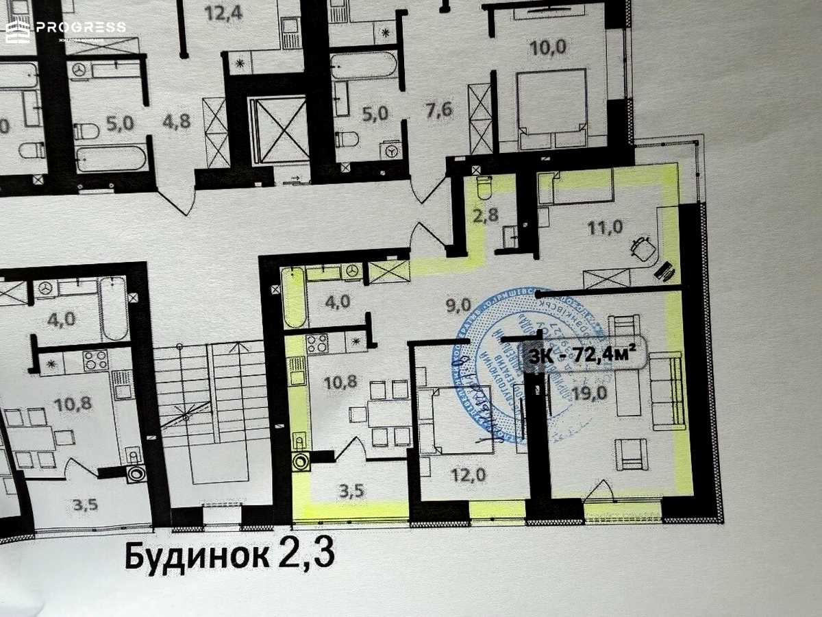Квартира на вул. Отця Івана Блавацького ) в Івано-Франківську, ID 464326, фото №3