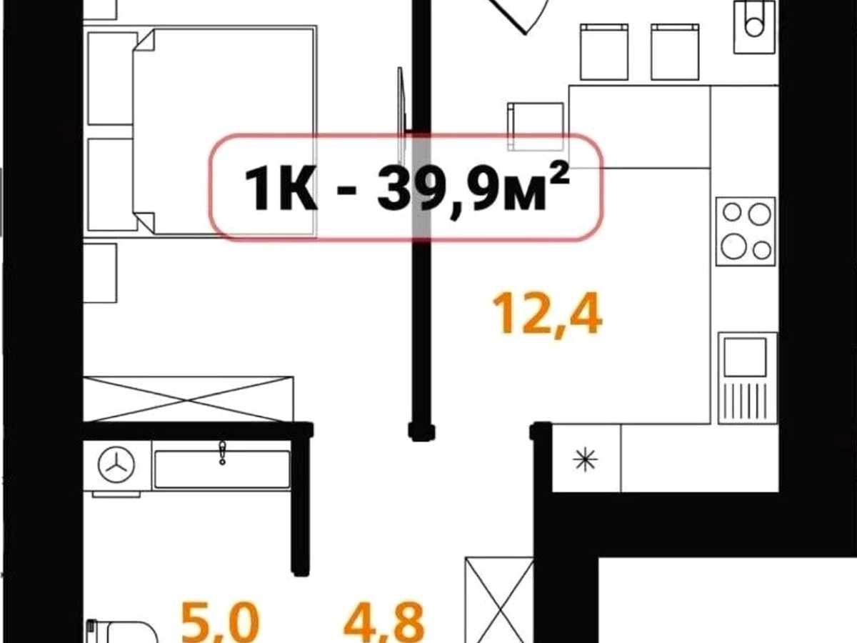 Квартира на вул. Отця Івана Блавацького ) в Івано-Франківську, ID 473053, фото №3