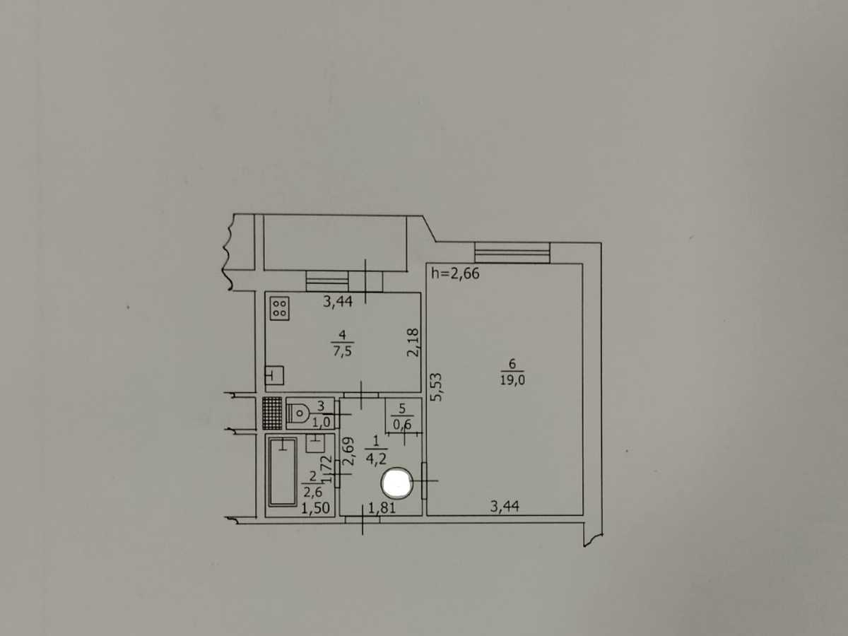 Квартира на вул. Ясна, 7 в Києві, ID 476029, фото №16