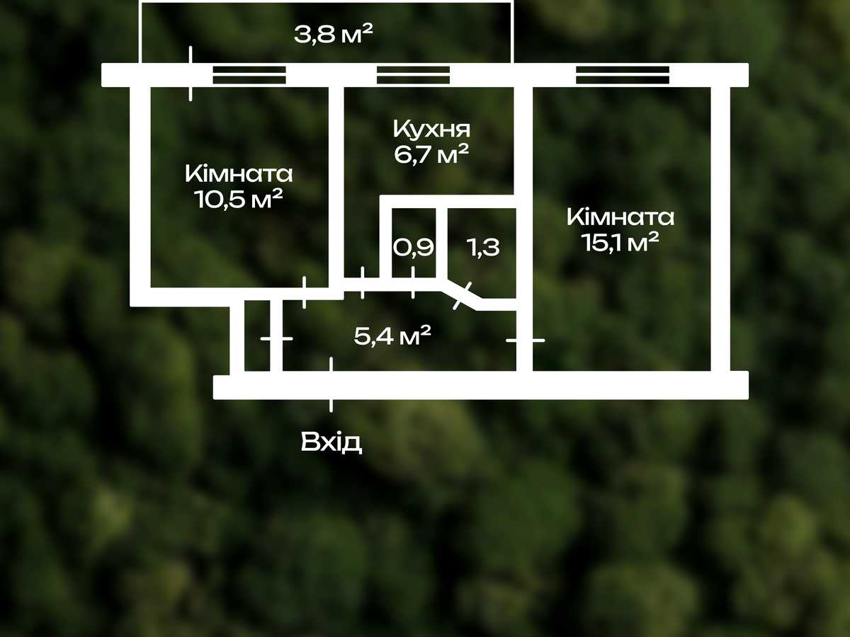 Квартира на вул. Князя Романа Мстиславича, 22 в Києві, ID 476935, фото №20