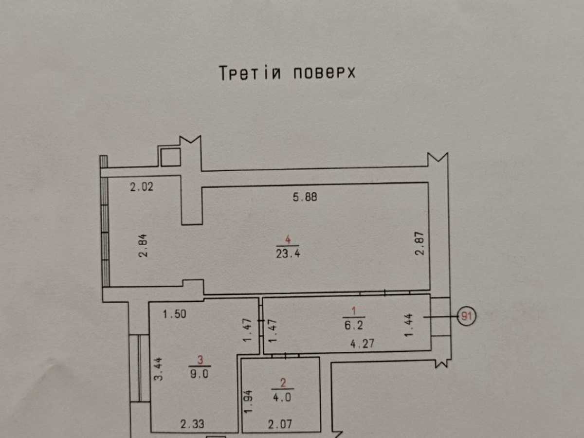 Квартира на вул. Вінницька, 1/8-Б в Хмельницькому, ID 481426, фото №13