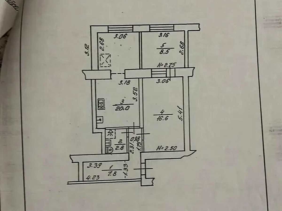 Квартира на наб. Василя Стефаника, 42А в Івано-Франківську, ID 490302, фото №20